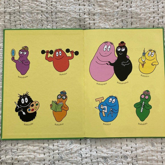 Barbapapa hardcover storybook in French - Picture 3 of 4